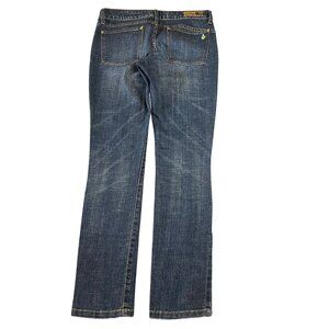 Share Volcom Womens Bootcut Jeans Size 9 Waist 29" Blue Denim Classic Fit